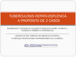 tuberculosis hepato-esplenica. a propósito de 2 casos