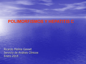 Polimorfismos y Hepatitis C