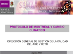 protocolo de montreal y cambio climatico