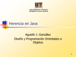 Herencia en Java