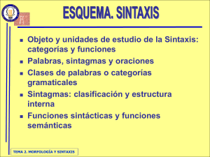 FUNCIONES SEMÁNTICAS - OCW