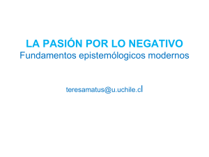 1.0 Apertura epistemologia 2015 - U
