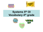 Vocabulary 4th grade