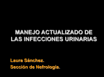 Manejo actualizado de las infecciones urinarias