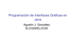 Programación de interfaces gráficas en Java. Swing