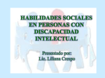 Habiliades Sociales - Lic. Liliana Crespo