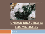 Unidad didáctica 5: los minerales