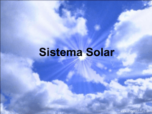 Presentación en Power Point del Sistema Solar