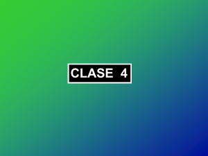 Clase 4: Introducción al Conjunto de los Números Complejos