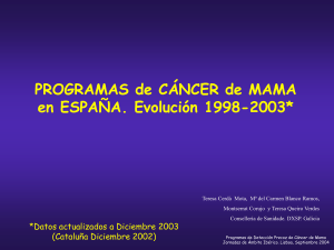 Ir a documento (Powerpoint) - Red de Programas de Cribado de