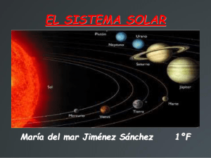 Presentación sobre el Sistema Solar