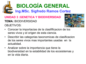 BIODIVERSIDAD_2016 - Facultad de Ciencias Agronómicas