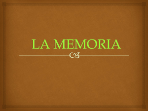 LA MEMORIA