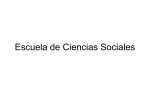 Escuela de Ciencias Sociales