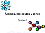 Átomos, moléculas e iones
