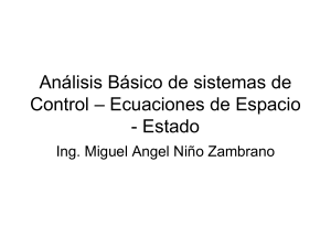 Análisis Básico de sistemas de Control