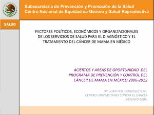 Detección del Cáncer de Mama