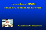 Gastropatías por AINES y esteroide en las enfermedades reumáticas