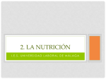 2._La_nutricion.pps - Universidad Laboral de Málaga