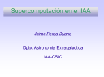 Diapositiva 1 - Proyecto e-CA - Instituto de Astrofísica de Andalucía