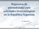 art. 20 LP - REDBIO Argentina