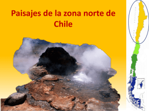 Paisajes de la zona norte de Chile