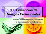 CF Prevención de Riesgos Profesionales Módulo:Tecnologías de la