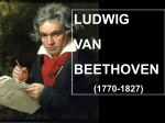 Vida y obra de Beethoven.