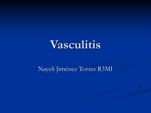 vasculitis secundarias