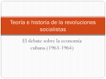 Teoría e historia de la revoluciones socialistas