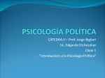 Psicología Política
