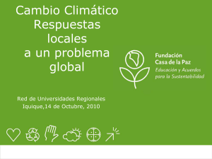 Cambio Climático
