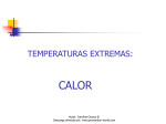 temperaturas extremas: calor