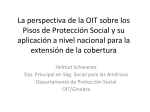 La perspectiva de la OIT sobre los Pisos de Protección Social y su