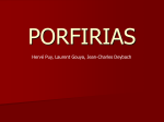PORFIRIAS
