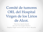Comité de tumores ORL del Departamento de Alcoy
