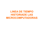 LINEA DE TIEMPO HISTORIA DE LAS MICROCOMPUTADORAS