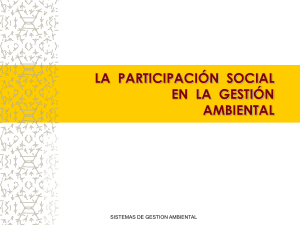 PARTICIPACION SOCIAL - Agrupación 15 de Junio – MNR