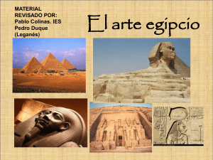 El arte egipcio 1