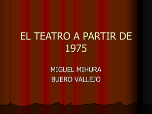 Teatro posterior a 1939