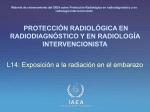 14. Exposición a la radiación en el embarazo - RPoP