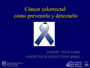 Factores de riesgo que PUEDE modificar para prevenir el cáncer