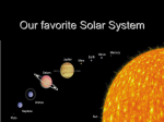 Our favorite Solar System