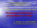 III. Psicoterapia en patologías crónicas