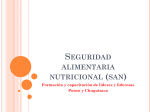 Seguridad alimentaria nutricional (san) - Unitas