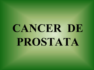 CANCER DE PROSTATA - sau