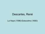 Descartes, René - Universidad Laboral de Málaga