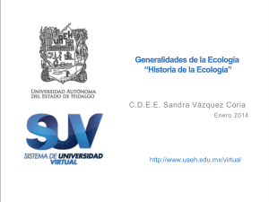 Historia de la Ecología