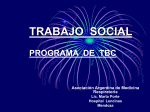 trabajo social programa de tbc