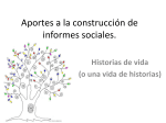 Aportes a la construcción de informes sociales.